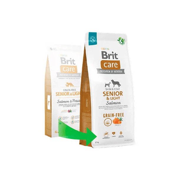 Senior & Light Salmon Graun Free 12 kg 