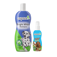 Espree Bright white Shampoo 591 ml + colonia de regalo