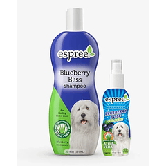 Espree shampoo blueberry bliss 591ml + colonia de regalo 