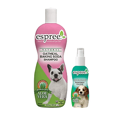  Espree oatmeal baking soda shampoo 591 ml + colonia de regalo 