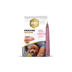 AMITY SP LOW GRAIN CHICKEN ADULT 14 + 4 KG