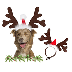 CINTILLO RENO NAVIDEÑO 32X28CM