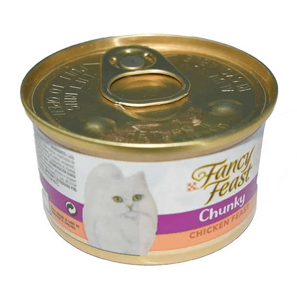 LATAS FANCY FEAST CAT- CHICKEN 85 GRS PURINA