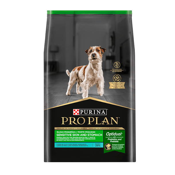 PROPLAN STOMACH RAZA PEQUEÑA 3 KILOS