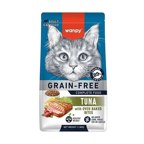 WANPY ADULT TUNA GF 1.5 KG