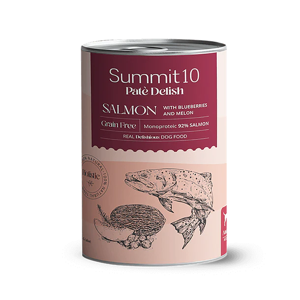 SUMMIT 10 PATE SALMON DOG 400 GR