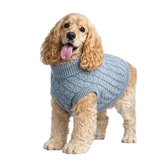 SUETER TEJIDO AZUL TALLA L