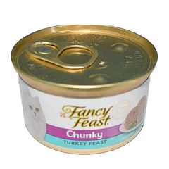  PRO PLAN LATAS FANCY FEAST CHUNKY PAVO 85 GR