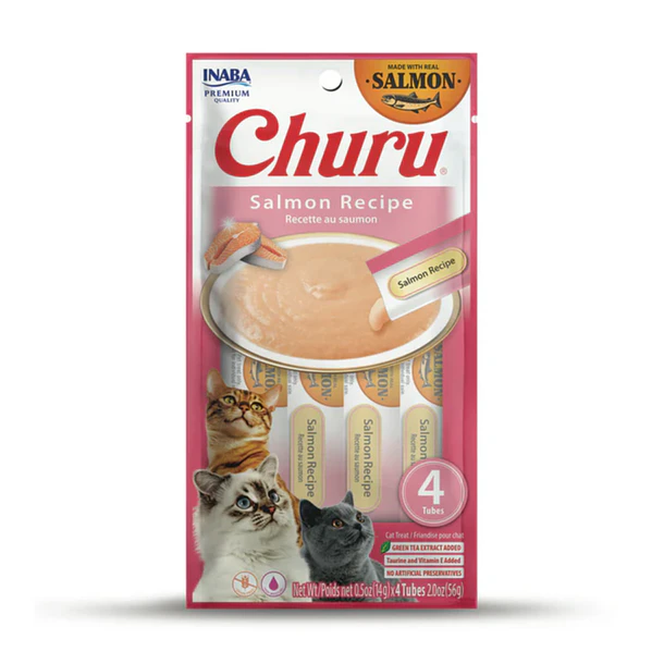 CHURU CAT SALMON 14 GR 4 TUBOS