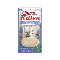 CHUTU CAT KITTEN ATUN 14 GR 4 TUBOS