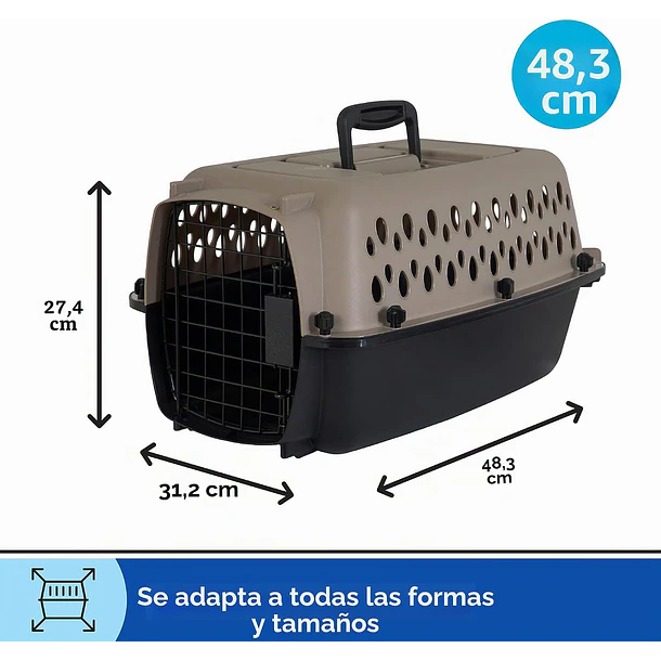 Jaula de Transporte Vari Kennel 100 (4 Kg) 2