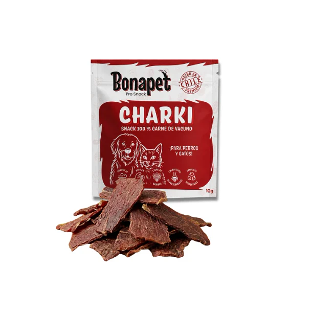 BONAPET SNACK CHARKI VACUNO 10 GR 1