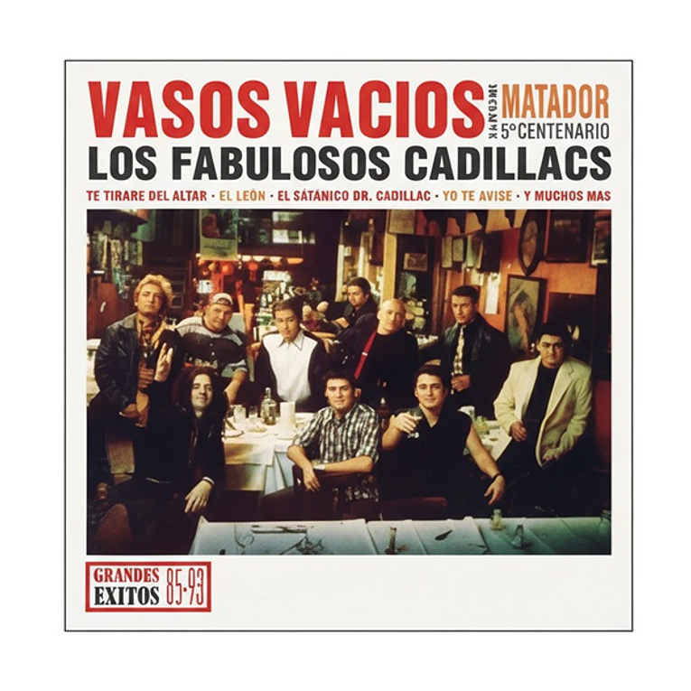 Vinilo Los Fabulosos Cadillacs - Vasos Vacios (2 LP) 1