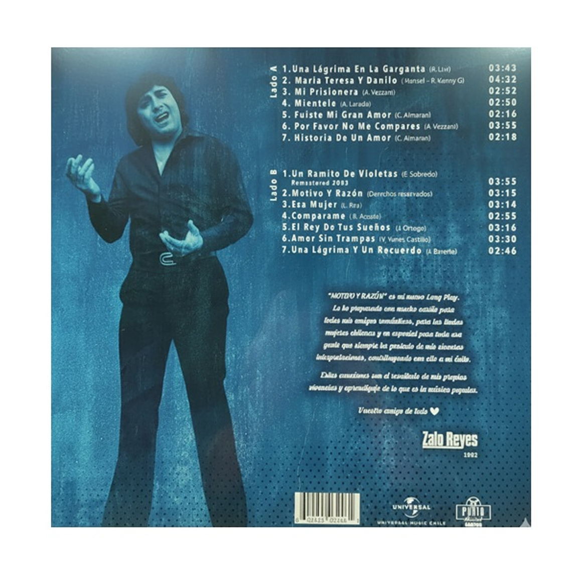 Vinilo Zalo Reyes - Grandes Éxitos 2