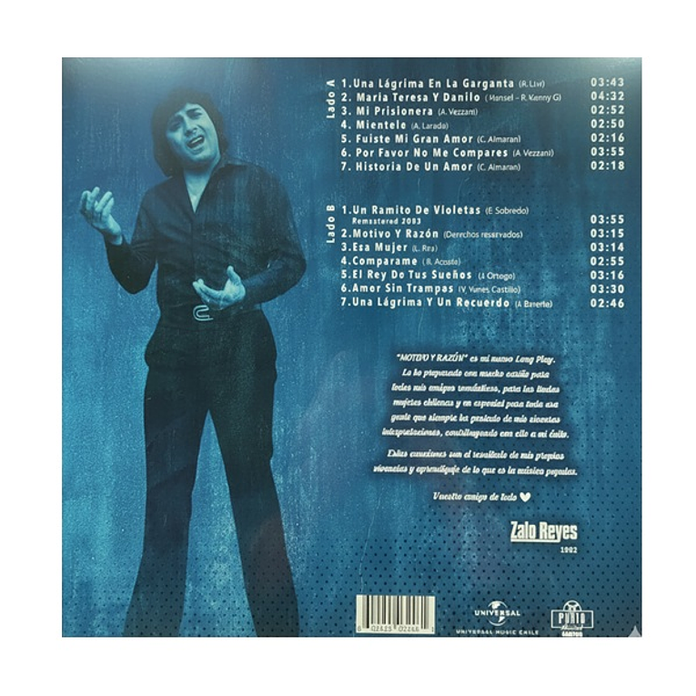 Vinilo Zalo Reyes - Grandes Éxitos 2