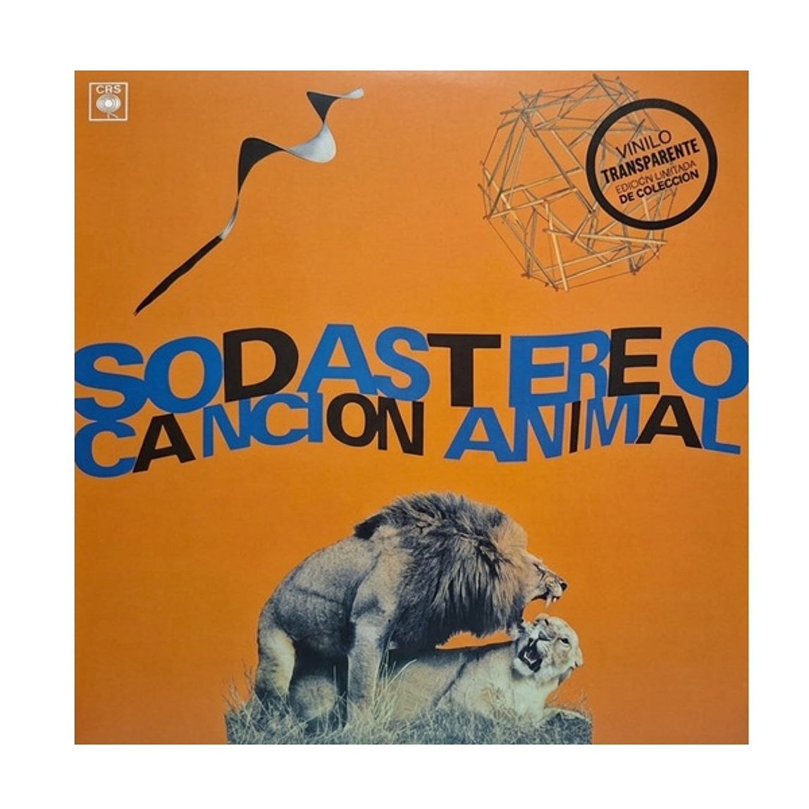 Vinilo Soda Stereo - Canción Animal - Crystal Clear Vinyl (Transparente) 1