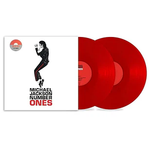 Vinilo Michael Jackson - Number Ones - 2 LP SOLID RED