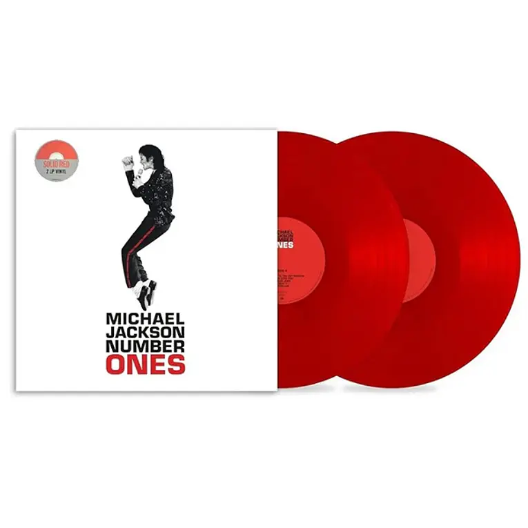 Vinilo Michael Jackson - Number Ones - 2 LP SOLID RED 1