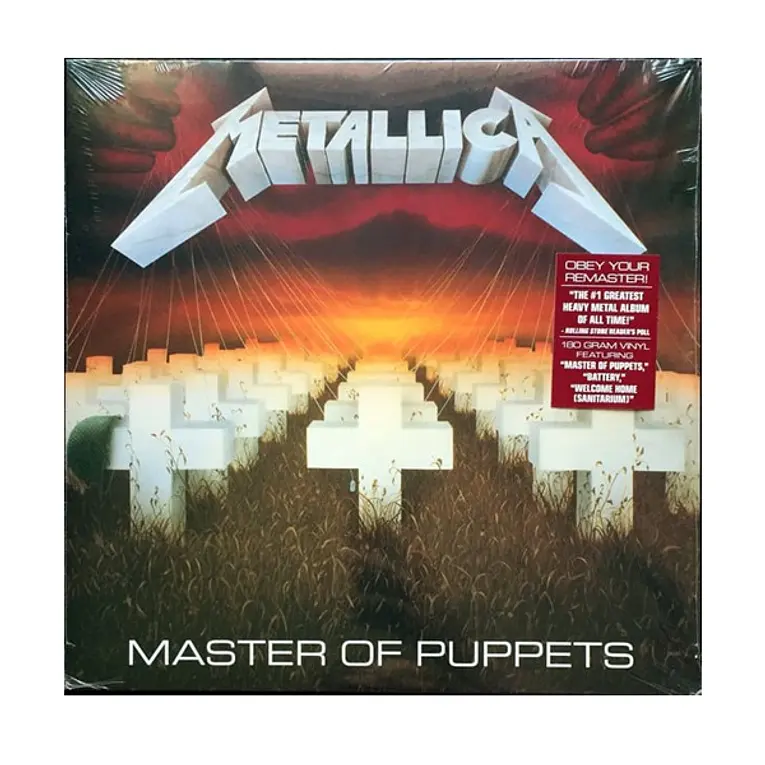 Vinilo Metallica - Master Of Puppets 1
