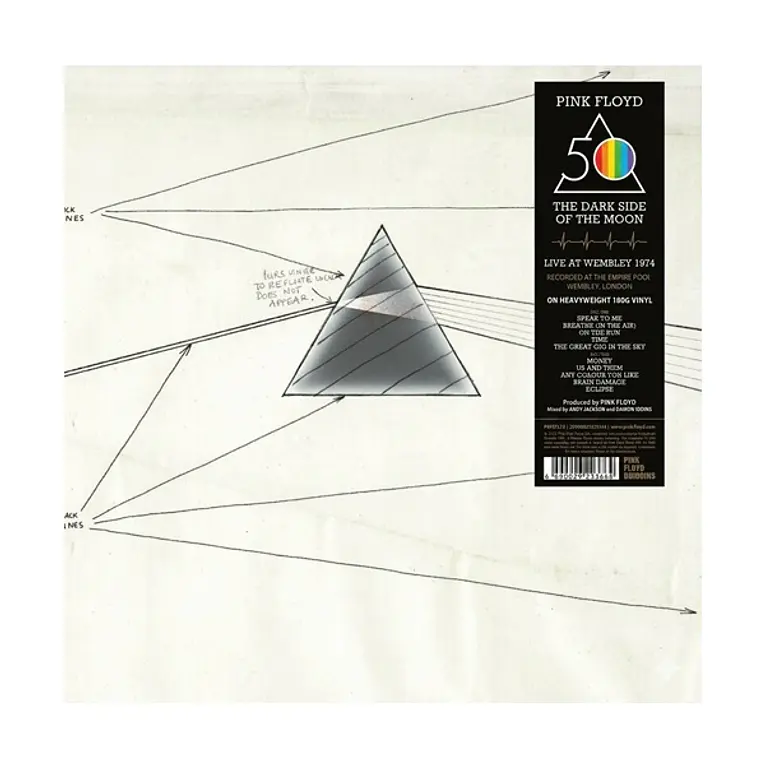 Vinilo Pink Floyd - The Dark Side Of The Moon Live At Wembley 1974  1