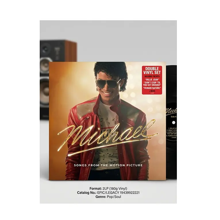 Vinilo Michael Jackson - Michael - Songs From The Motion Picture - 2 LP 2