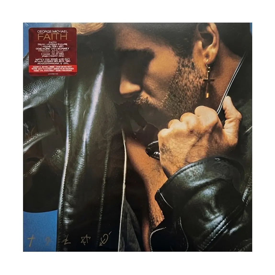 Vinilo George Michael - Faith (2 LP) - Marmolado Rojo/Negro 1