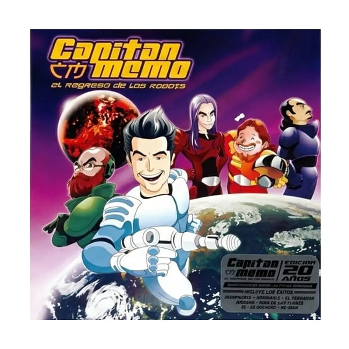 Vinilo Capitán Memo - El Regreso De Los Robots 1