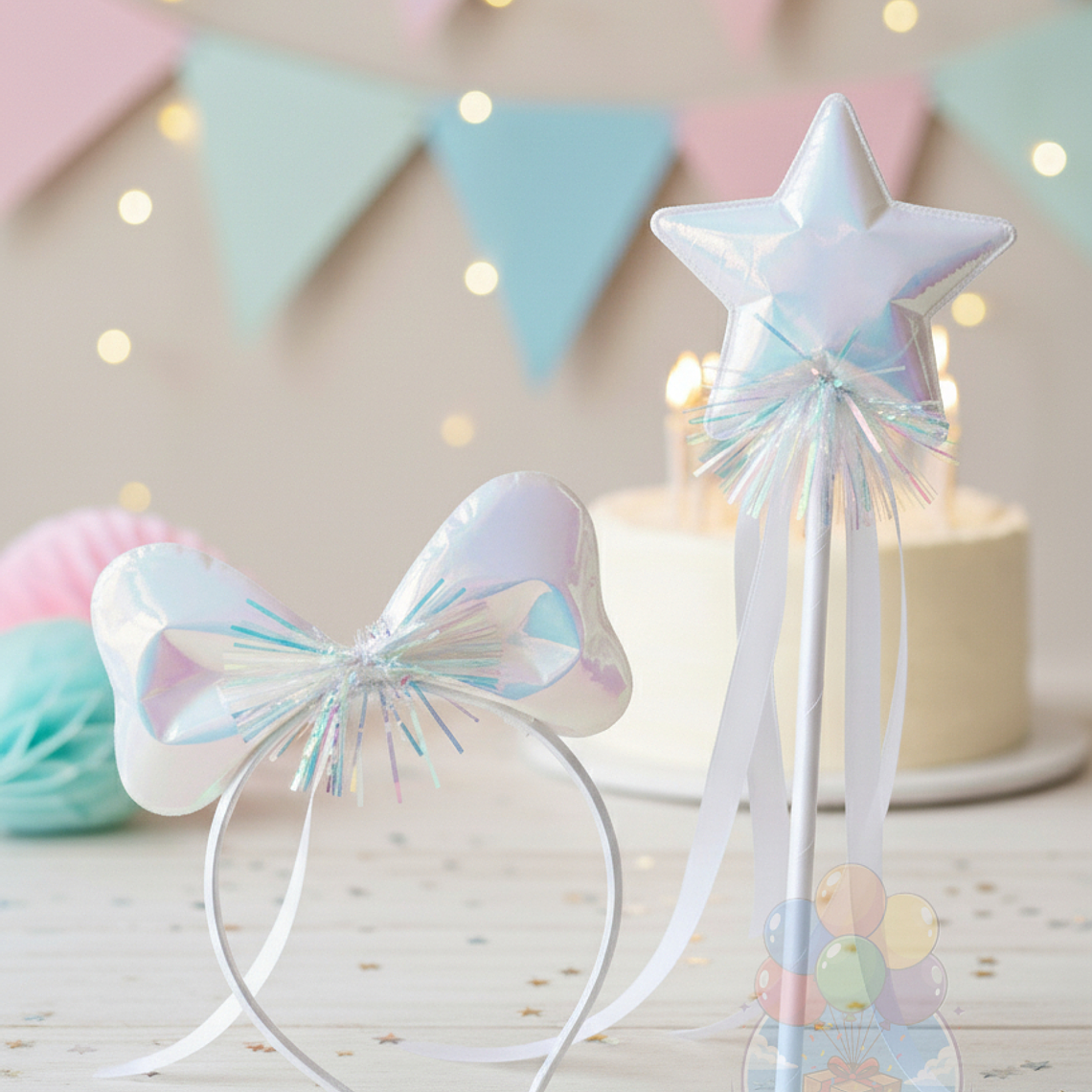 Set Fantasía: Cintillo y Varita Mágica de Estrella 2