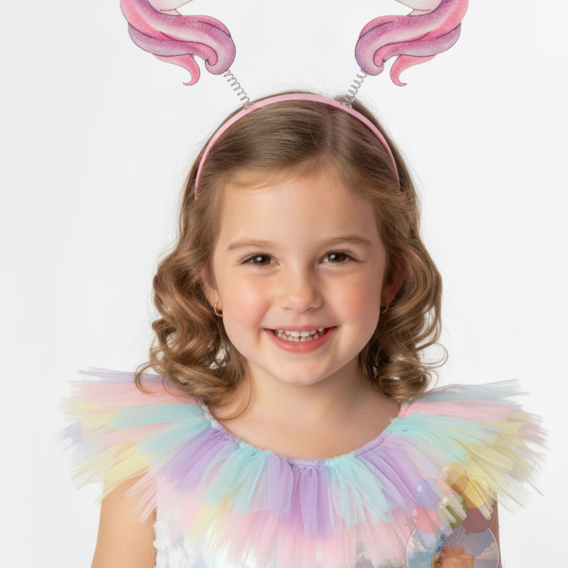 Cintillo Unicornio Doble Glitter con Movimiento 1