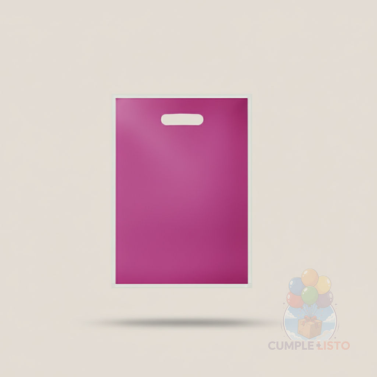 10 Bolsas Plástico Lisas Colores Vibrantes para Dulces 2