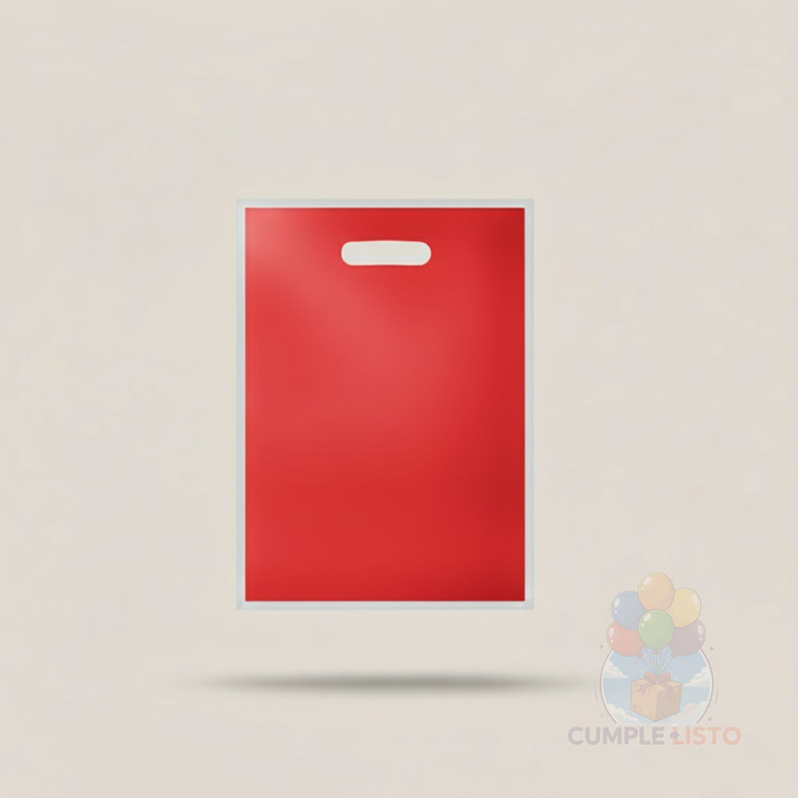 10 Bolsas Plástico Lisas Colores Vibrantes para Dulces 7