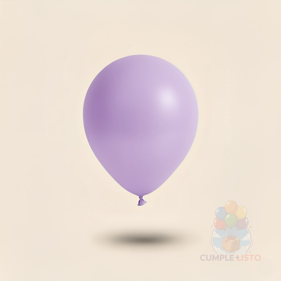 25 Globos Látex Lisos Lila R9 (23 cm) 1