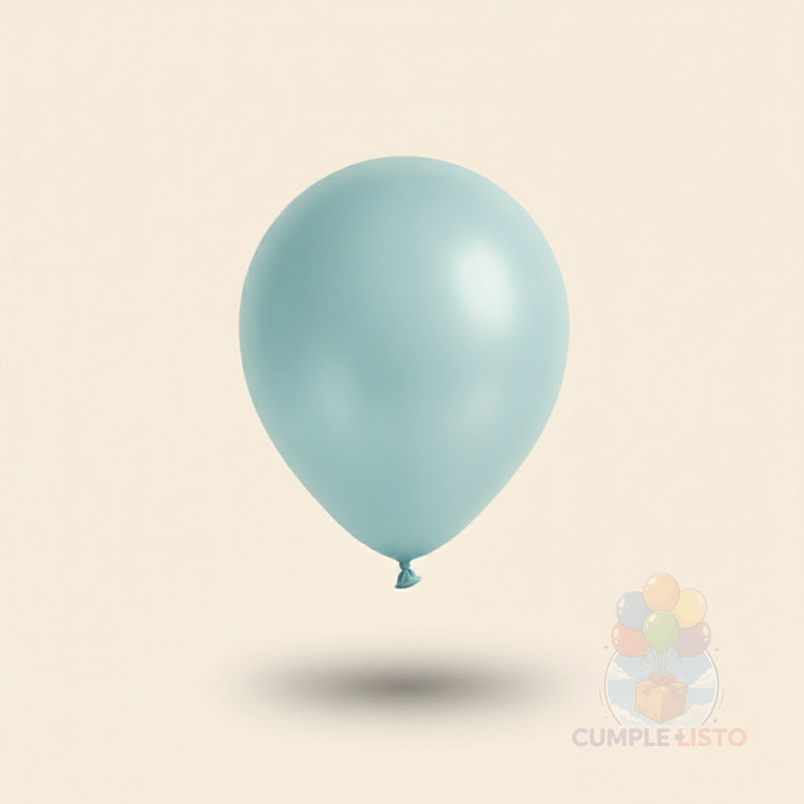 25 Globos Látex Lisos Celeste R9 (23 cm) 1