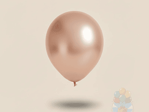 Globo Metalizado Rose Gold