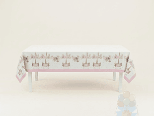 Mantel Plástico Unicornio
