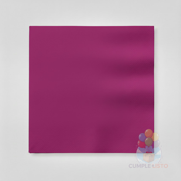 Servilletas de Papel Fucsia 20 Unidades 33 x 33 cm 1