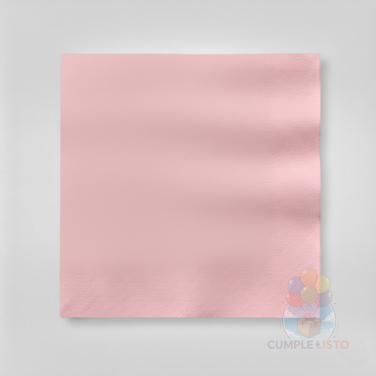 Servilletas de Papel Rosado 20 Unidades 33 x 33 cm 1
