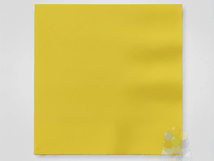 Servilletas de Papel Amarillo 20 Unidades 33 x 33 cm