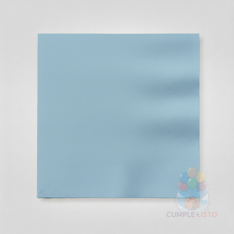 Servilletas de Papel Celeste 20 Unidades 33 x 33 cm 1