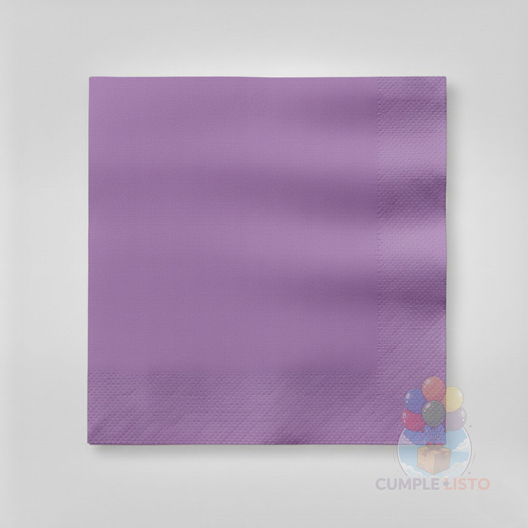 Servilletas de Papel Violeta 20 Unidades 25 x 25 cm 1