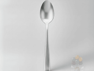 12 Cucharas Plásticas Metalizadas Plateado Premium