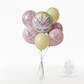 Set Bouquet Unicornio (7 Globos Premium + Varilla) - Miniatura 2
