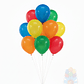 25 Globos Látex Lisos Colores Surtidos (23 cm) - Miniatura 2