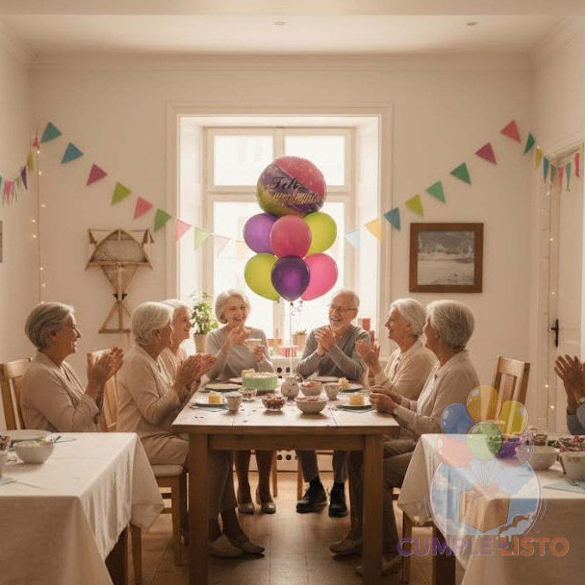 Bouquet 7 Globos Mylar y Látex Colores Vibrantes 1