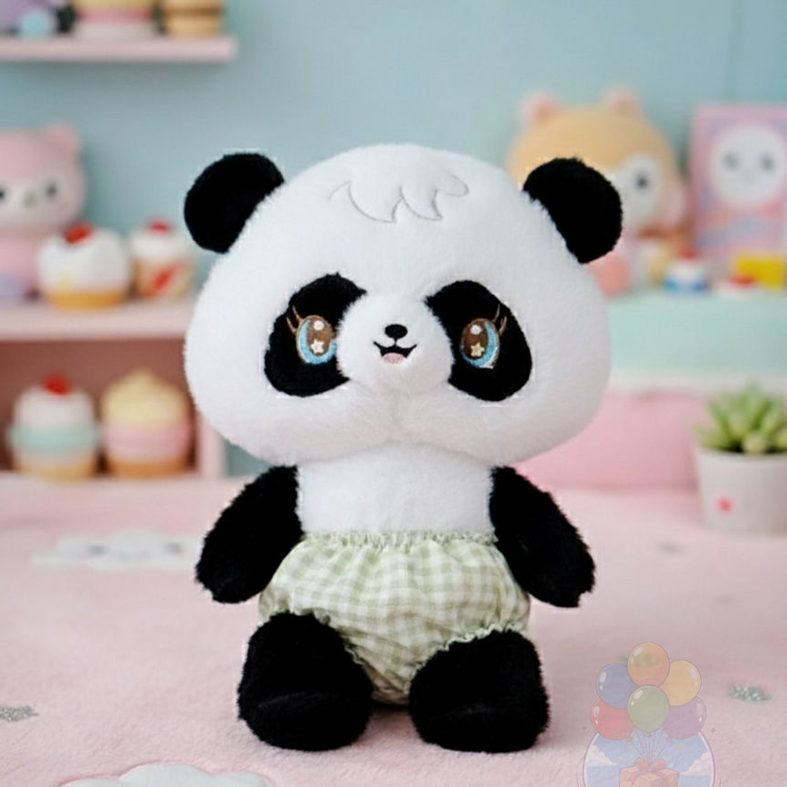 Peluche Panda Kawaii Suave y Tierno (23 cm) 1