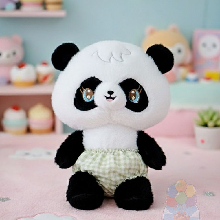Peluche Panda Kawaii Suave y Tierno (23 cm) 1