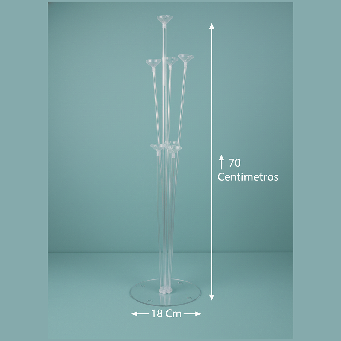Pedestal de Sobremesa para Globos (70cms) 2