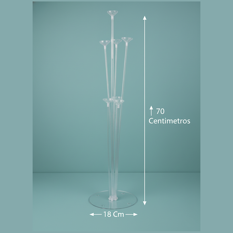 Pedestal de Sobremesa para Globos (70cms) 2