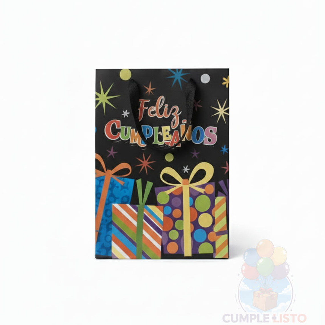 Bolsas Papel Cumpleaños Surtidas 18x24x9cm 2