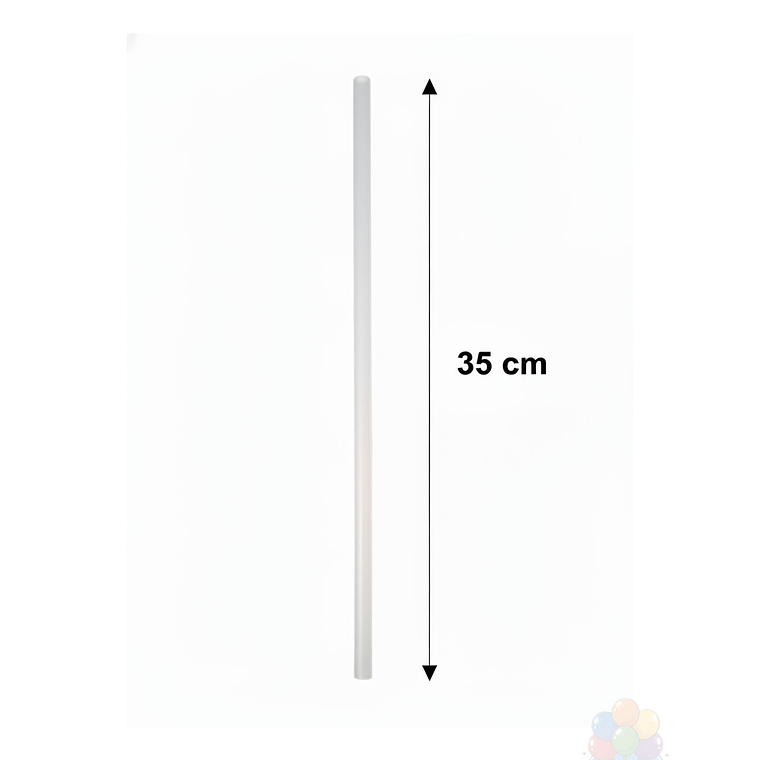 Pedestal Porta Globos 130cm Base Agua 7 Varillas 3